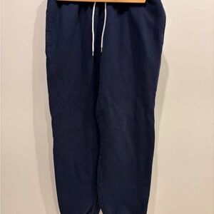 Brandy Melville Navy Drawstring Joggers